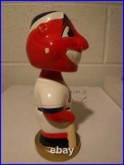 Cleveland Indians Chief Wahoo MLB Bobble Head Doll TEI 2002 COLLECTORS ITEM