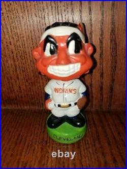 Cleveland Indians Chief Wahoo Mini Nodder Bobbin Head Bobbing Head 1962 Nr Mint