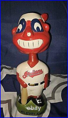 Cleveland Indians VINTAGE 1996 Chief Wahoo Bobblehead