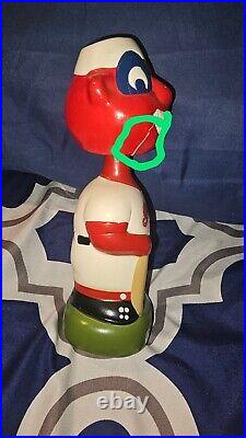 Cleveland Indians VINTAGE 1996 Chief Wahoo Bobblehead