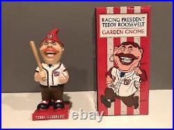 Complete Set Racing Presidents Washington Nationals Bobblehead Garden Gnome SGA