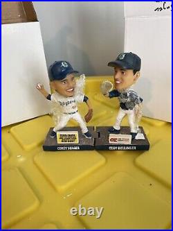 Corey Seager & Cody Bellinger Ogden Raptors Mini Bobblehead Dodgers Los Angeles