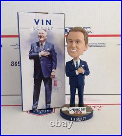 Corey Seager and Vin Scully 2016 Dodgers Stadium Exclusive Promo Bobblehead SGA