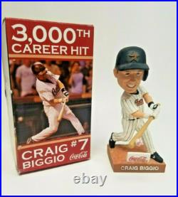 Craig Biggio 3,000 Career Hits 2012 Houston Astros Bobblehead SGA