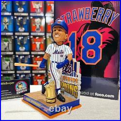 DARRYL STRAWBERRY New York Mets 1986 World Series Champions MLB Bobblehead