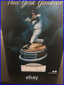 DEREK JETER New York Yankees McFarlane Resin Statue 6/250 MLB HOF 2020