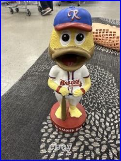 DIAMOND DUCK Richmond / Atlanta Braves MiLB Retired Mascot Bobblehead