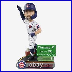 Dansby Swanson Chicago Cubs Next Stop Bobblehead MLB Baseball