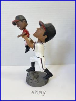 Danville Braves Ronald Acuña Jr Andruw Jones Acuña Matata Bobblehead Rare SGA