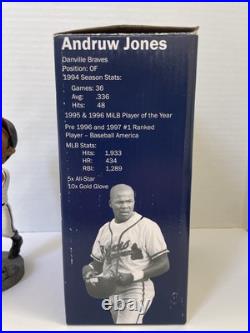 Danville Braves Ronald Acuña Jr Andruw Jones Acuña Matata Bobblehead Rare SGA