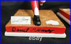Darrel Chaney Bobblehead Signed by Darrel #/ 216 Cincinnati Reds uniform 7.25