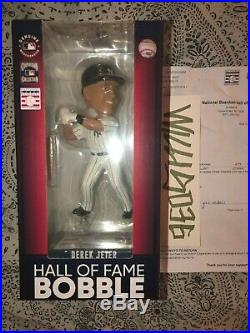 Derek Jeter Bobblehead /540 Bobble Ny Yankees Baseball Hall Of Fame Hof Limited