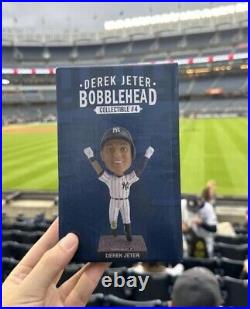 Derek Jeter Final Hit Bobblehead SGA 9/25/24 Yankees Giveaway 10 Yr Anniversary