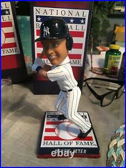 Derek Jeter Hall of Fame Bobble 2020 NY Yankees Baseball Cooperstown Bobblehead
