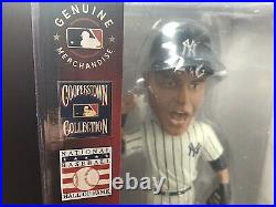 Derek Jeter NY Yankees HOF Bobblehead World Series Commemorative Rings SP Card