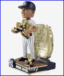 Derek Jeter New York Yankees 5X Gold Glove Award Bobblehead IN HAND