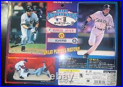 Derek Jeter Vs Ichiro By Takara From Japan MLB Great Players Match Figures RARE