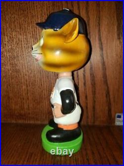 Detroit Tigers Green Base Vintage Bobblehead/Nodder/Bobbing Head Near Mint