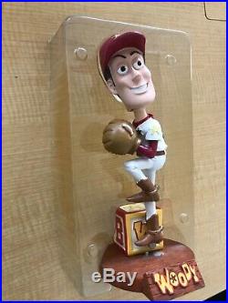 Disney Toy Story Strikeout Woody Major League Baseball Bobblehead Figure