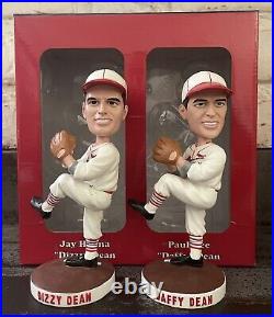 Dizzy & Daffy Dean ST. LOUIS CARDINALS World Series Brothers Bobblehead Set MINT