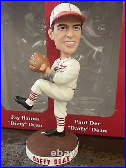 Dizzy & Daffy Dean ST. LOUIS CARDINALS World Series Brothers Bobblehead Set MINT