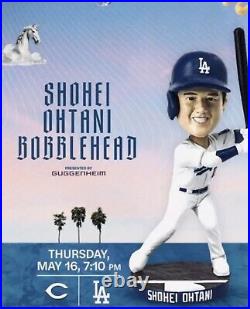 Dodgers SGA PRE SALE 5/16/24 Shohei Ohtani Bobblehead FREE SHIPPINGNIB