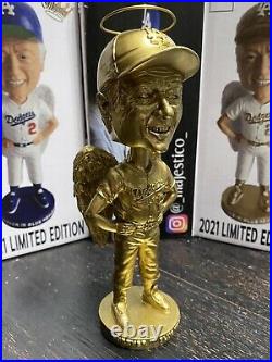 Dodgers Tommy Lasorda FOREVER IN BLUE HEAVEN Bobblehead GOLD VARIANT