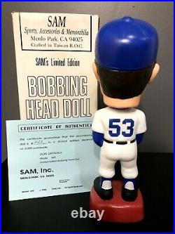 Don Drysdale SAMs Bobblehead Los Angeles Dodgers RARE