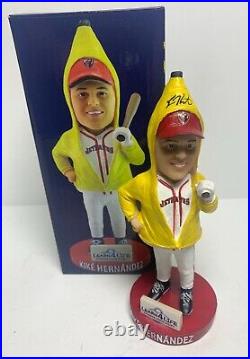 Enrique Kikè Hernandez Signed Banana Bobblehead Fanatics A624260