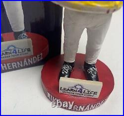 Enrique Kikè Hernandez Signed Banana Bobblehead Fanatics A624260