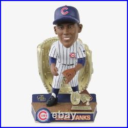 Ernie Banks Chicago Cubs 1960 Gold Glove Bobblehead MLB Baseball