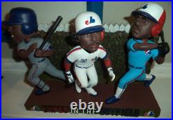 Expos In The Outfield Vladimir Guerrero Tim Raines Andre Dawson FOCO Bobblehead