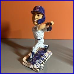 Extremely Rare Javy Baez Cubs 2016 World Series Newspaper Base Bobblehead NoBox