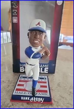 FOCO Hank Aaron Milwaukee Braves BB HOF Player Bobble /360 Very Limited