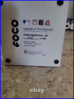 FOCO Hank Aaron Milwaukee Braves BB HOF Player Bobble /360 Very Limited