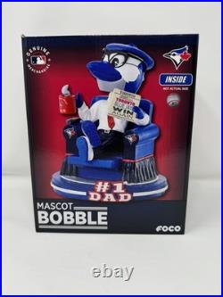 FOCO MLB Toronto Blue Jays #1 Dad Fathers Day ACE Mascot Bobblehead