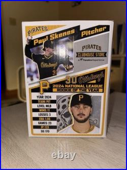 Fanatics Paul Skenes MLB Debut Bobblehead Limited Edition 9/2/2025 Promotion