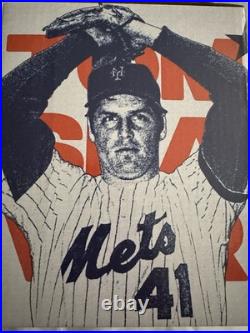 Fast Ship Tom Seaver NY Mets Hall Of Fame Bobblehead NIB #41 Collectible Fan