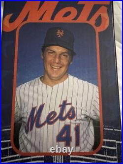Fast Ship Tom Seaver NY Mets Hall Of Fame Bobblehead NIB #41 Collectible Fan