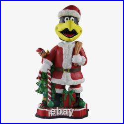 Fredbird St. Louis Cardinals December Bobble of the Month Santa Claus Bobblehead