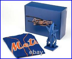 Futura 2000 New York Mets Mlb Pointman Bobblehead Figure 2019 Autographed Box