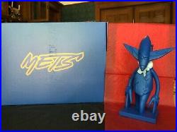 Futura x New York Mets Collaboration MLB Blue Pointman Bobblehead Figure Ltd Ed