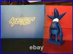 Futura x New York Mets Collaboration MLB Blue Pointman Bobblehead Figure Ltd Ed