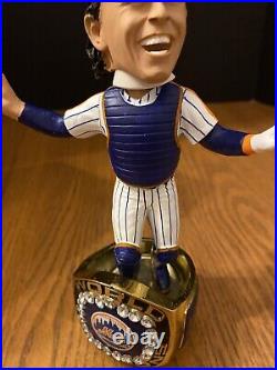 GARY CARTER New York Mets 1986 World Series Champs Ring Base MLB Bobblehead