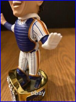 GARY CARTER New York Mets 1986 World Series Champs Ring Base MLB Bobblehead