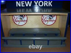 GERRIT COLE Bobble Heads New York Yankees Display Case shipped dis-assembled