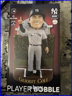 GERRIT COLE New York Yankees MLB Field of Dreams Game Bobblehead NIB