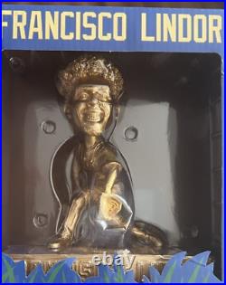 GOLD Francisco Lindor Grass Growing Bobblehead- Season TIcket Holders ONLY