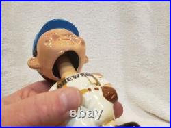 GORGEOUS 1971 Milwaukee Brewers, Round Gold Base Bobblehead, FABULOUS EXAMPLE