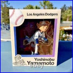 GROUP of 4 Yoshinobu Yamamoto 2024 LA Dodgers Bobblehead SGA